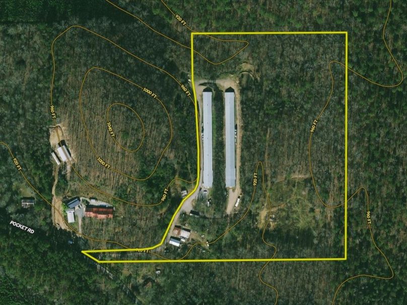Walker 20 Ac Contour map