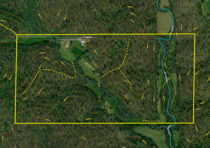 Aerial 2 Contour Hardin 80