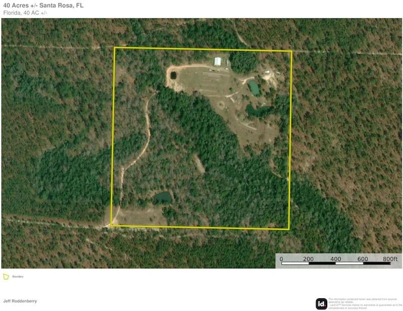 Aerial #1 - 40 Acres Santa Rosa, FL - Tolbert