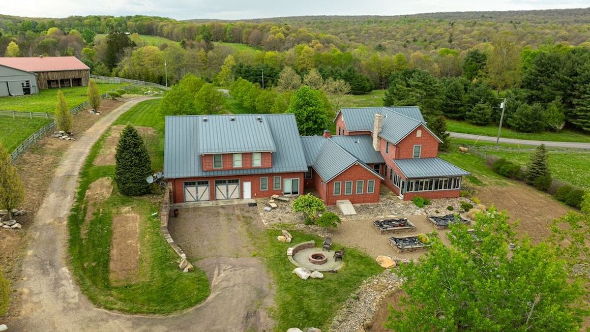 Farmhouse Estate On Expansive Acreage Near Deep Creek Lake: 2 Tracts ...