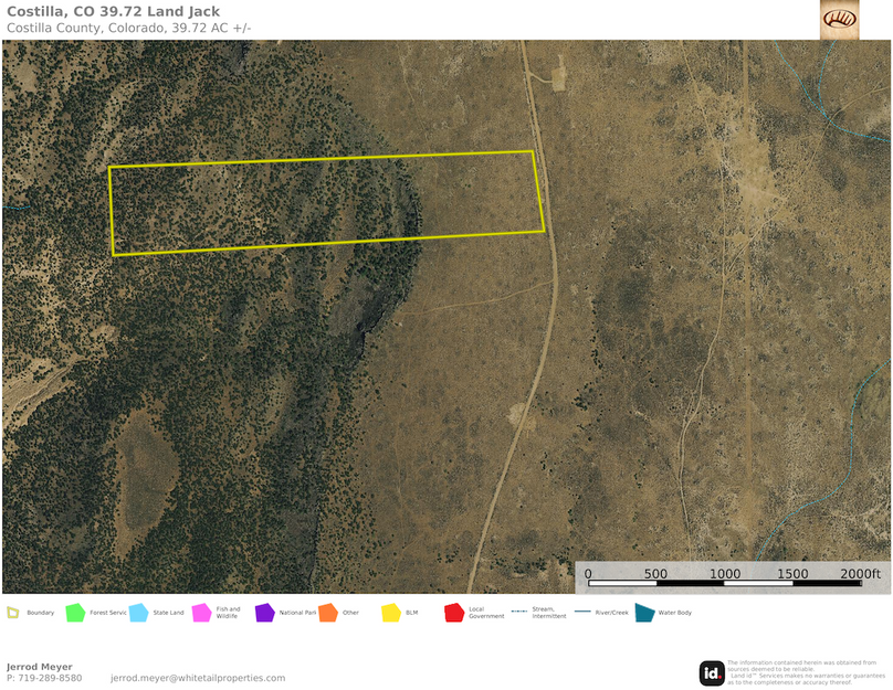 Costilla, CO 39.72 Land Jack LLC Aerial 1
