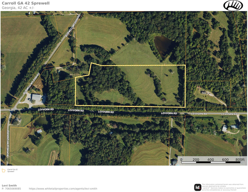 Carroll GA 20 Sprewell Map