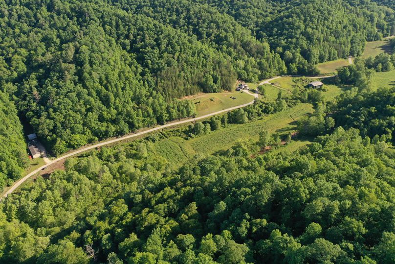 010 aerial drone shot from the south boundary looking northwest