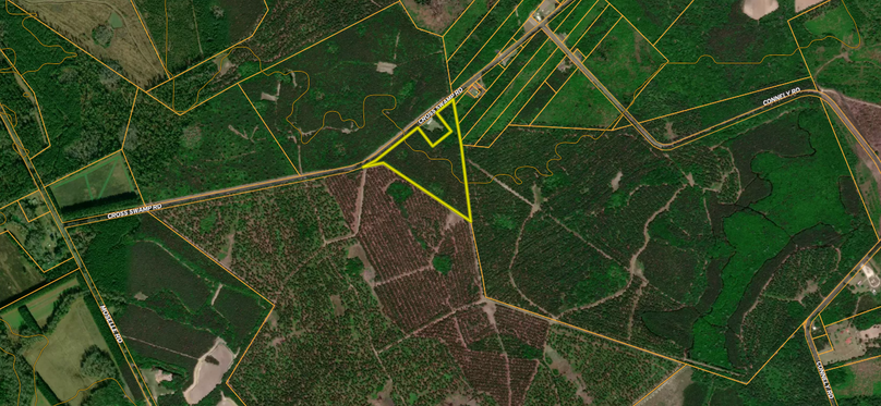 Topo Aerial 16 Acres Barnwell Co