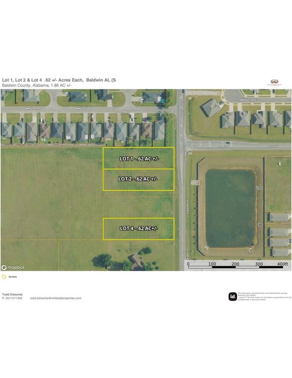 Aerail #1 Approx. .62 Acres Baldwin County, AL