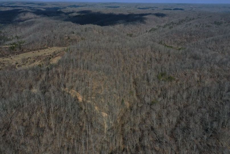 021 aerial drone shot from the middle of the north valley looking to the west