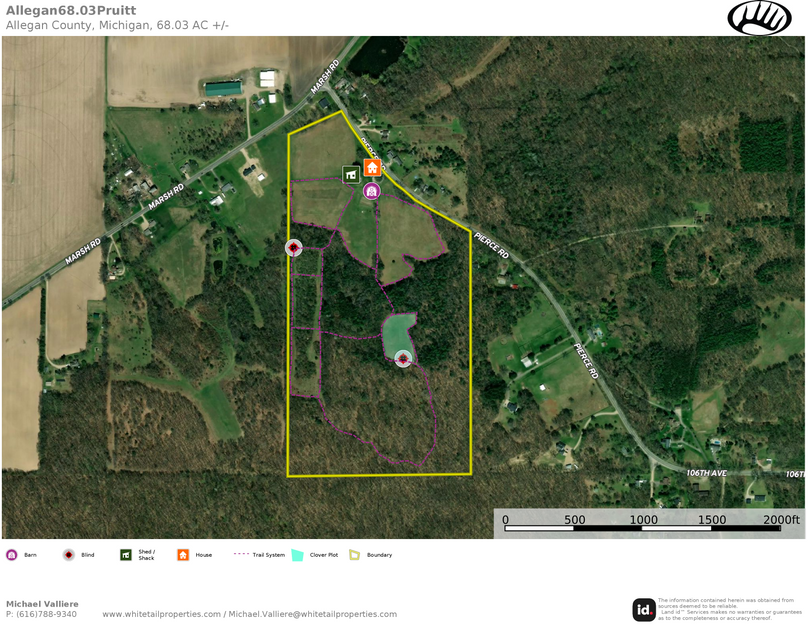 Aerial with Trail and Layout