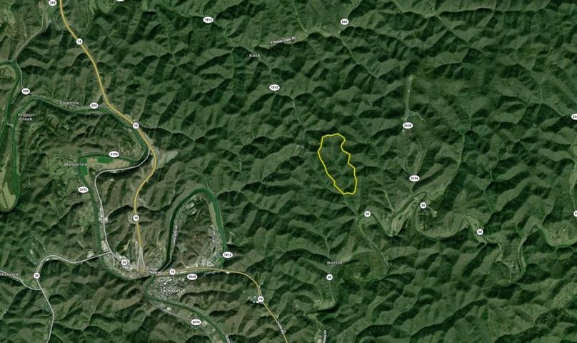 031 Breathitt 200 Land ID map zoomed out