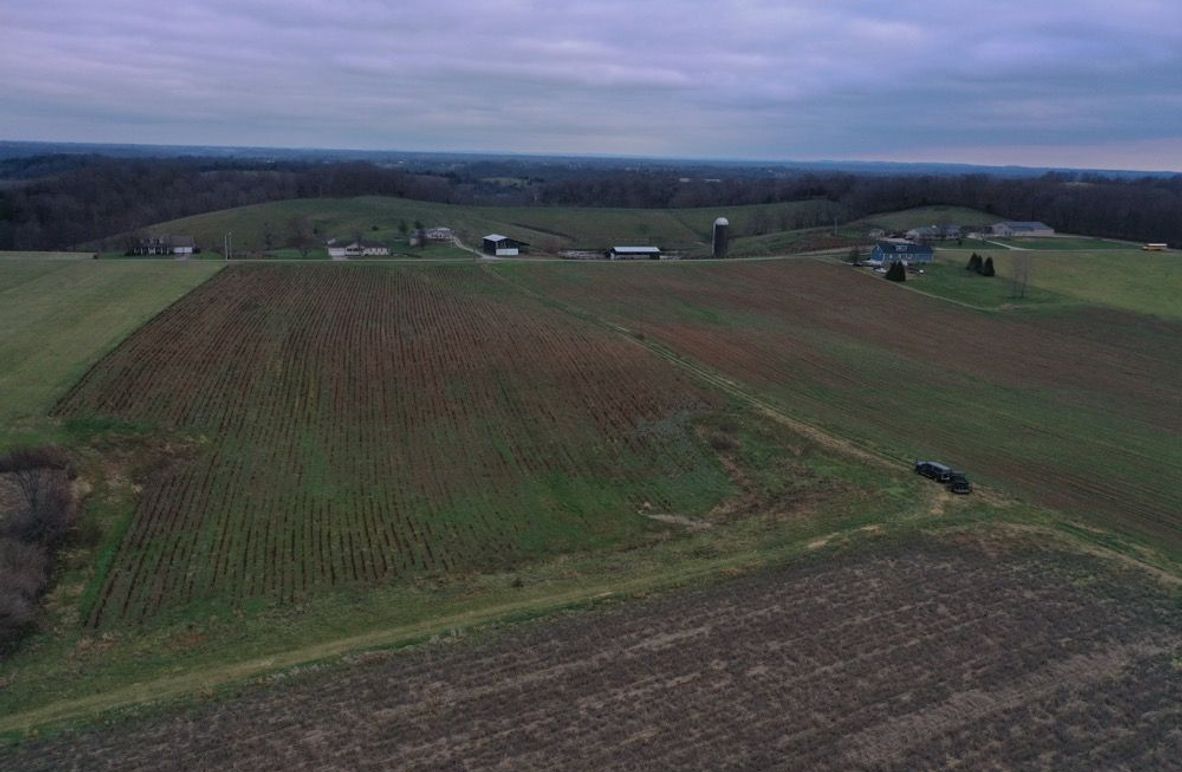 004 aerial drone view from the northwest corner