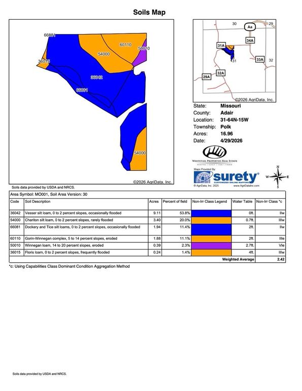 Adair 42.6 soil map