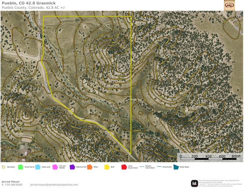 Pueblo, CO 42.8 Grasmick Topo