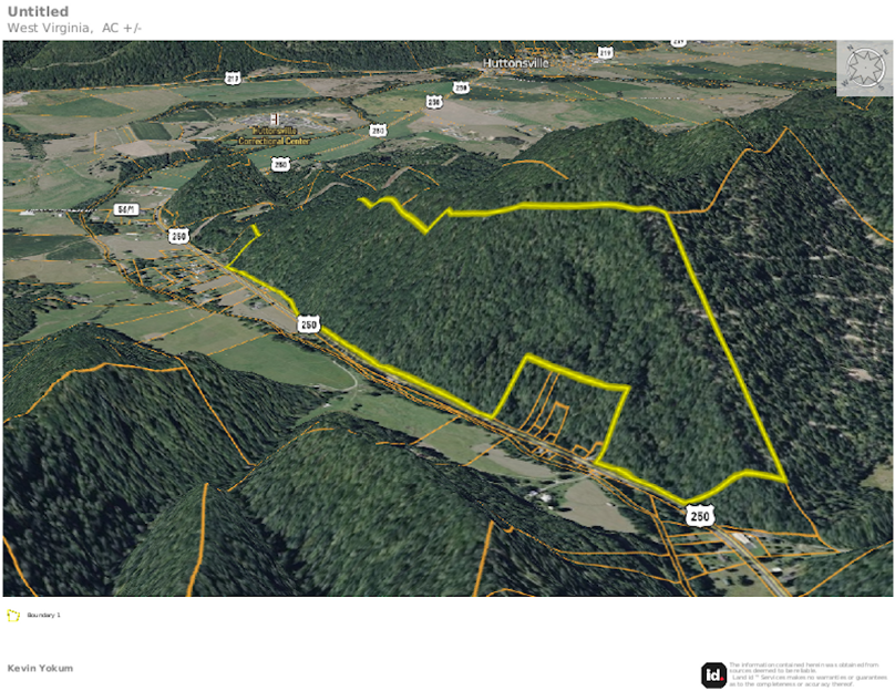 Rand Co WV 85.88 Clevenger map 3D