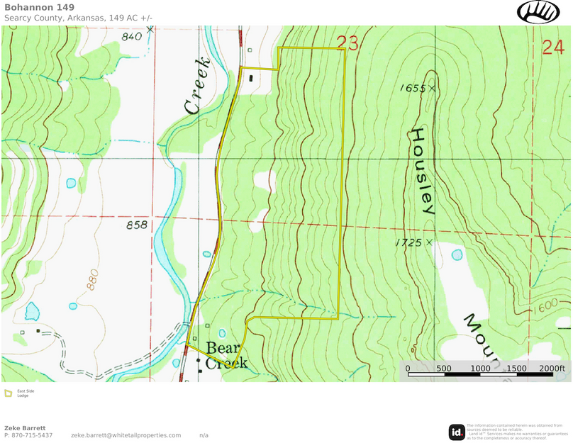 Bohannon 149 topo