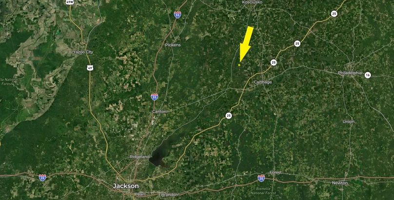 Aerial Wide Leake County 