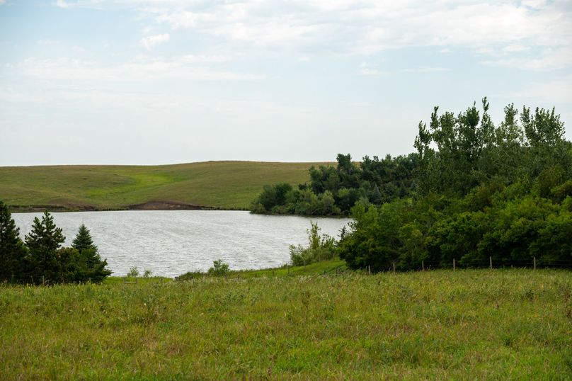 25 view of lake from northwest pasture