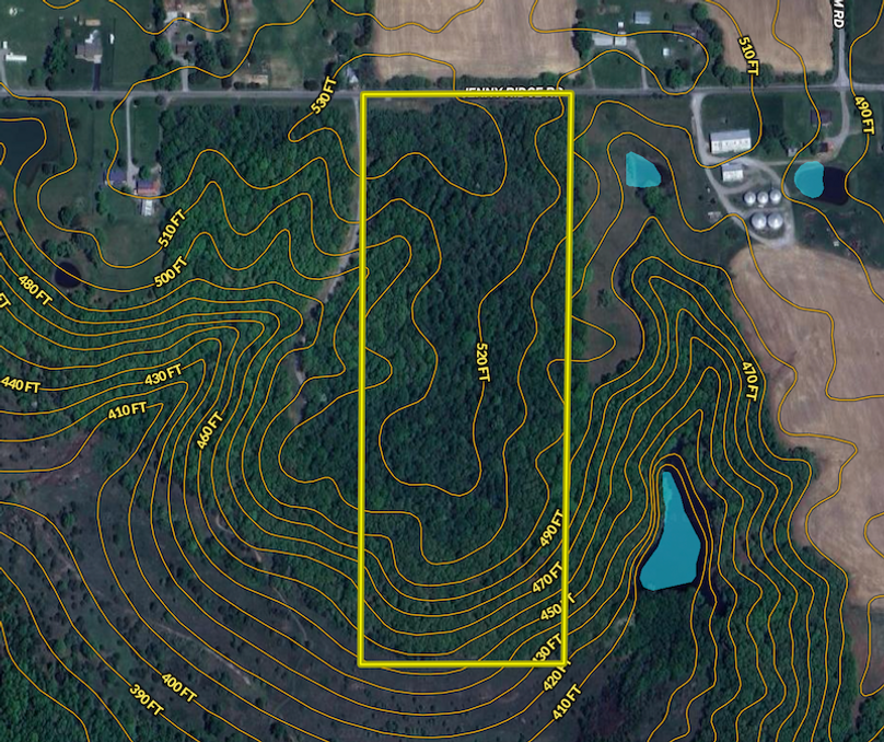 Aerial 2 Contour Saline 27