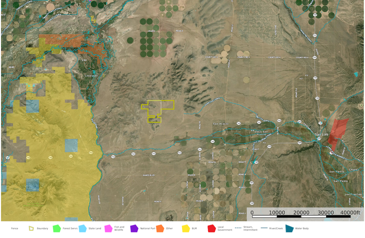 Costilla, CO 1,675 Stephens Aerial 2