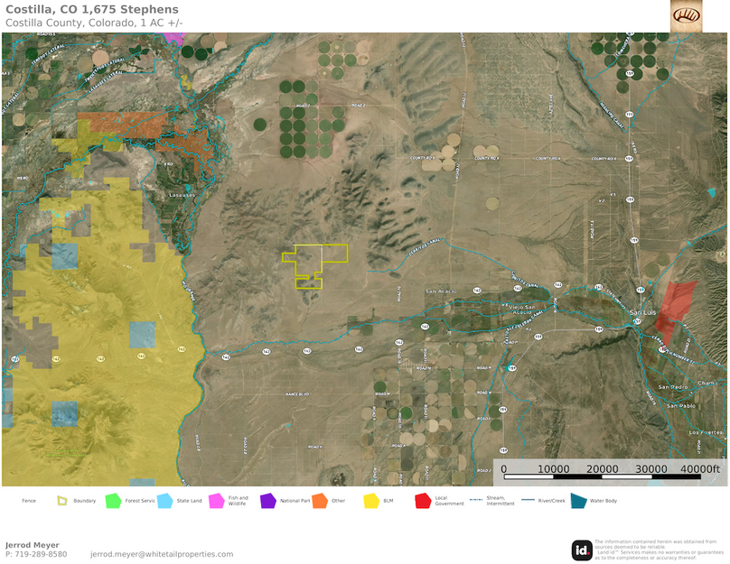 Costilla, CO 1,675 Stephens Aerial 2