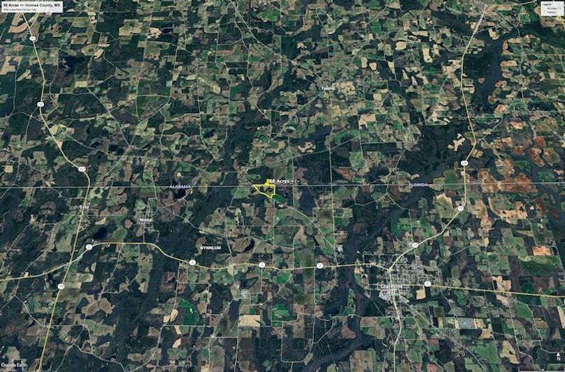 Aerial #6 Approx. 88 Acres Holmes County, FL