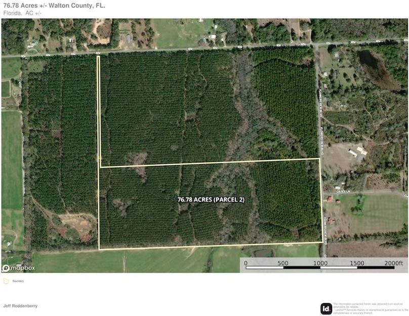 Aerial #1 -76.78 Acres Walton, FL. - Infinite Velocity Trust
