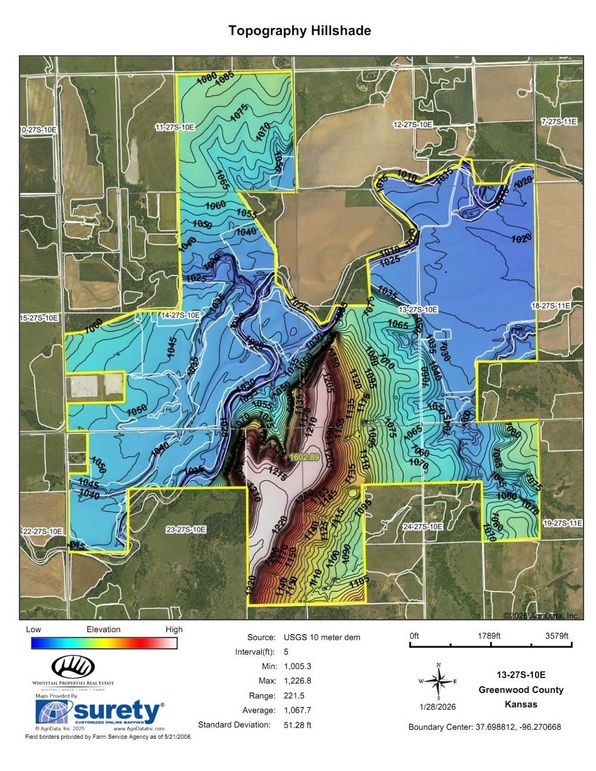 Greenwood 1602 Hillshade