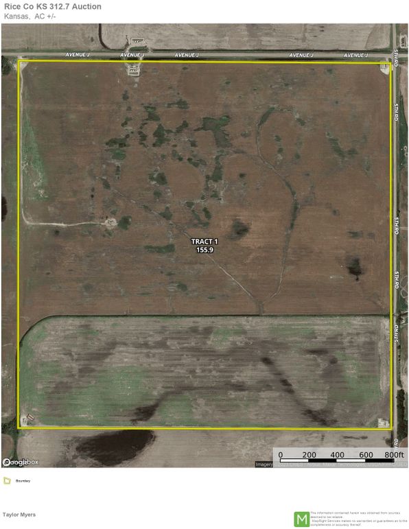 Rice 312.7 Tract 1 Aerial In