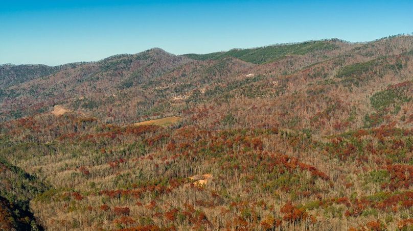 Blackberry Mountain Resort directly across the road on North side