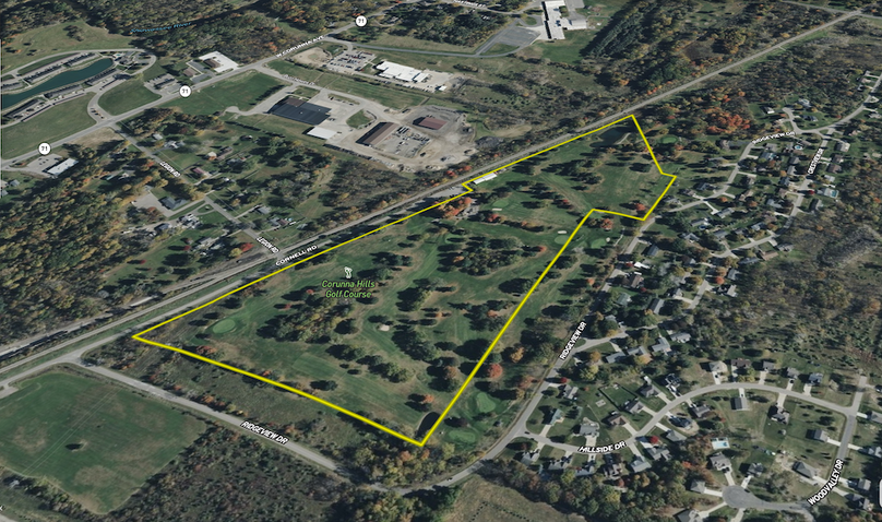  Shiawassee 54ac.Aerial.Tract 1 3d