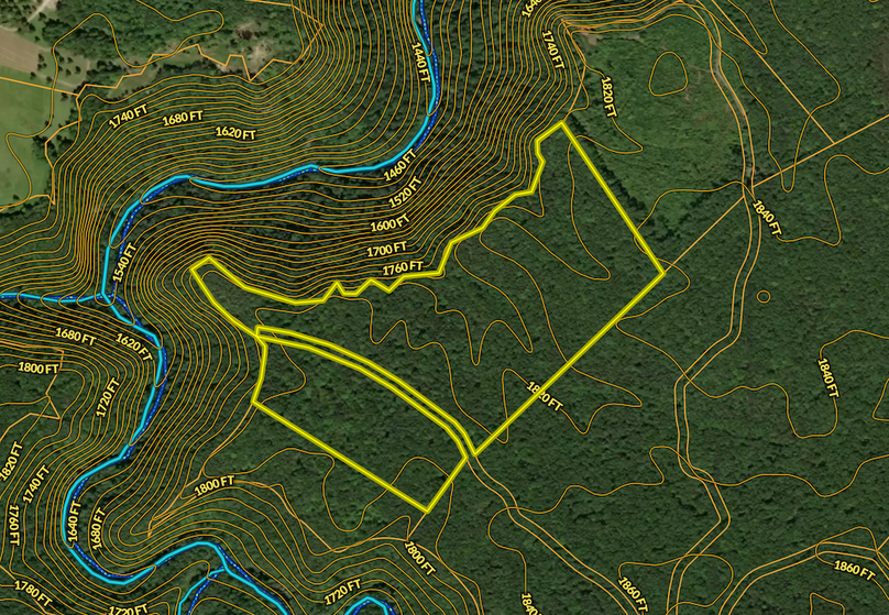 Van Buren Co TN 47.02 Pinion_Topo