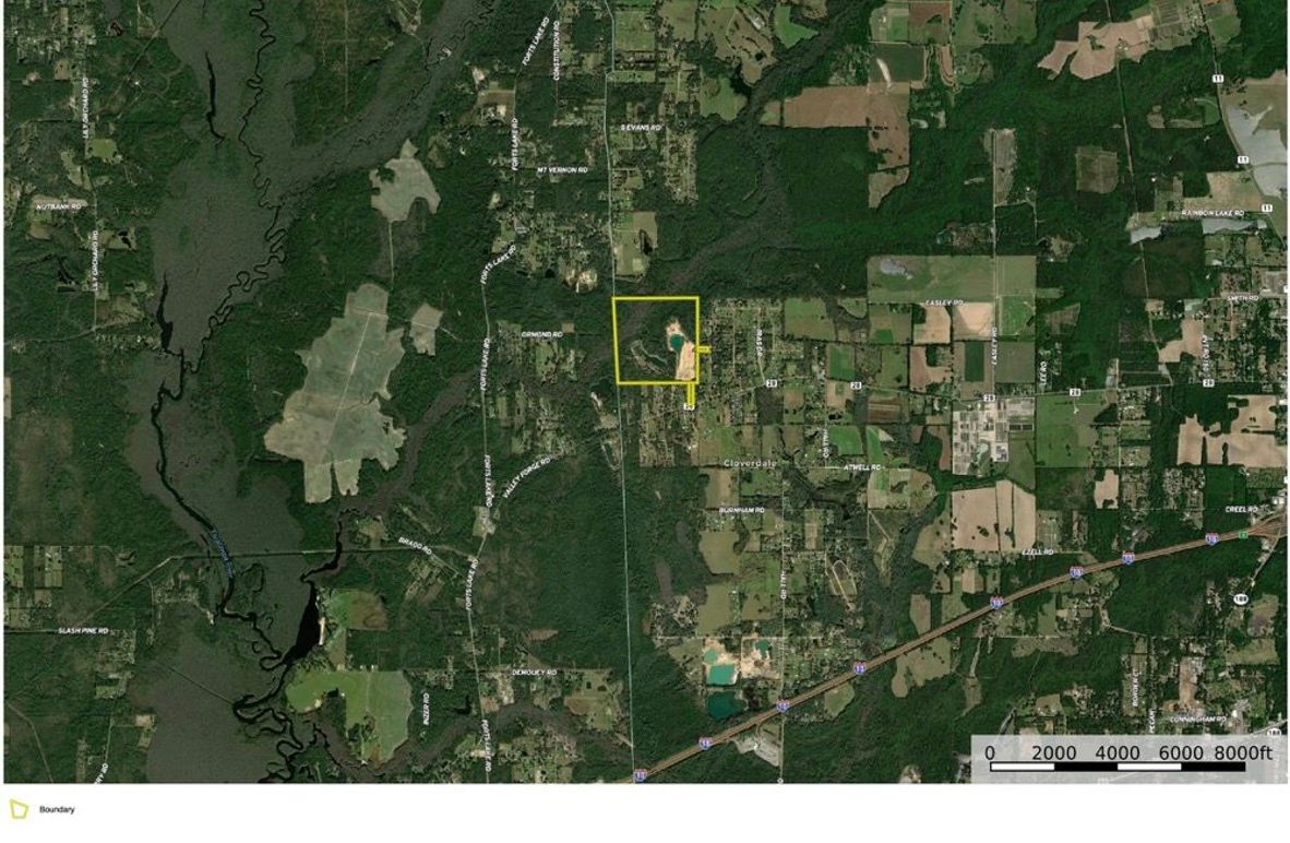 Aerial #2 Approx. 160 Acres Mobile County, AL