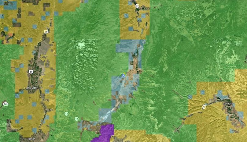 Large area land ownership