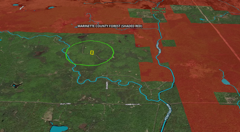 Marinette2.72Red Cloud faraerial