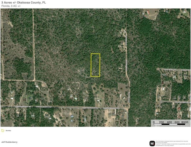 Aerial #1 - 3 Acre Okaloosa, FL - OHM Springs, Inc. copy