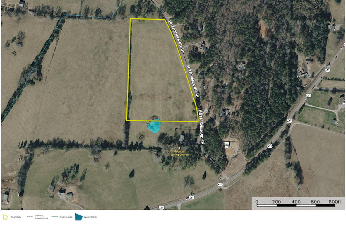 Aerial Map - Floyd 13.46 Ac