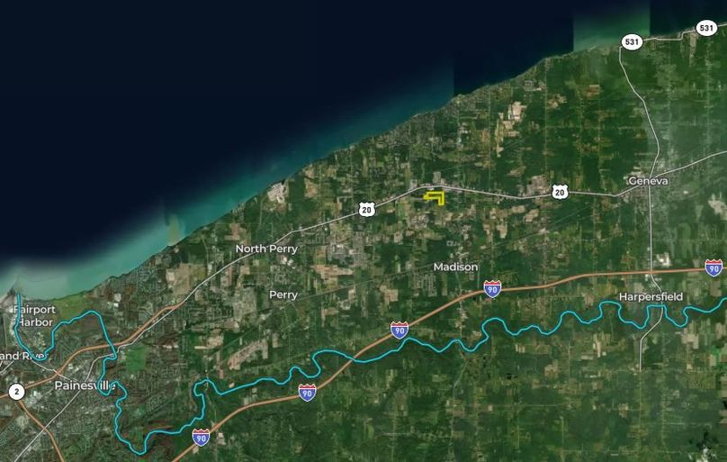Lake Co OH 50 Byler - Zoomed Out Aerial