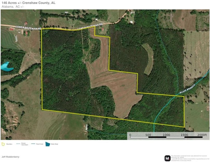 Aerial #1 - 146 Acres Crenshaw, AL - Hutchinson