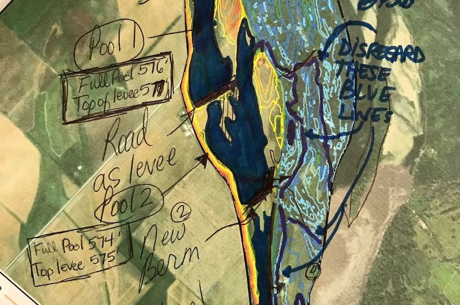 Louisa 540 Map - 08 Duck Pools