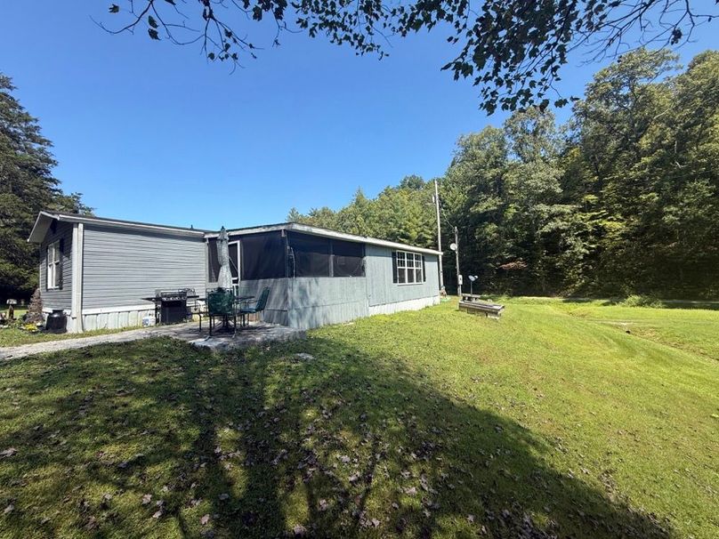 020 view of the back of the home as you walk back up from the garden