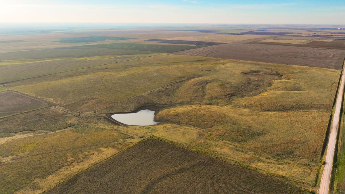 West Central KS Grassland With Excellent Water Whitetail Properties