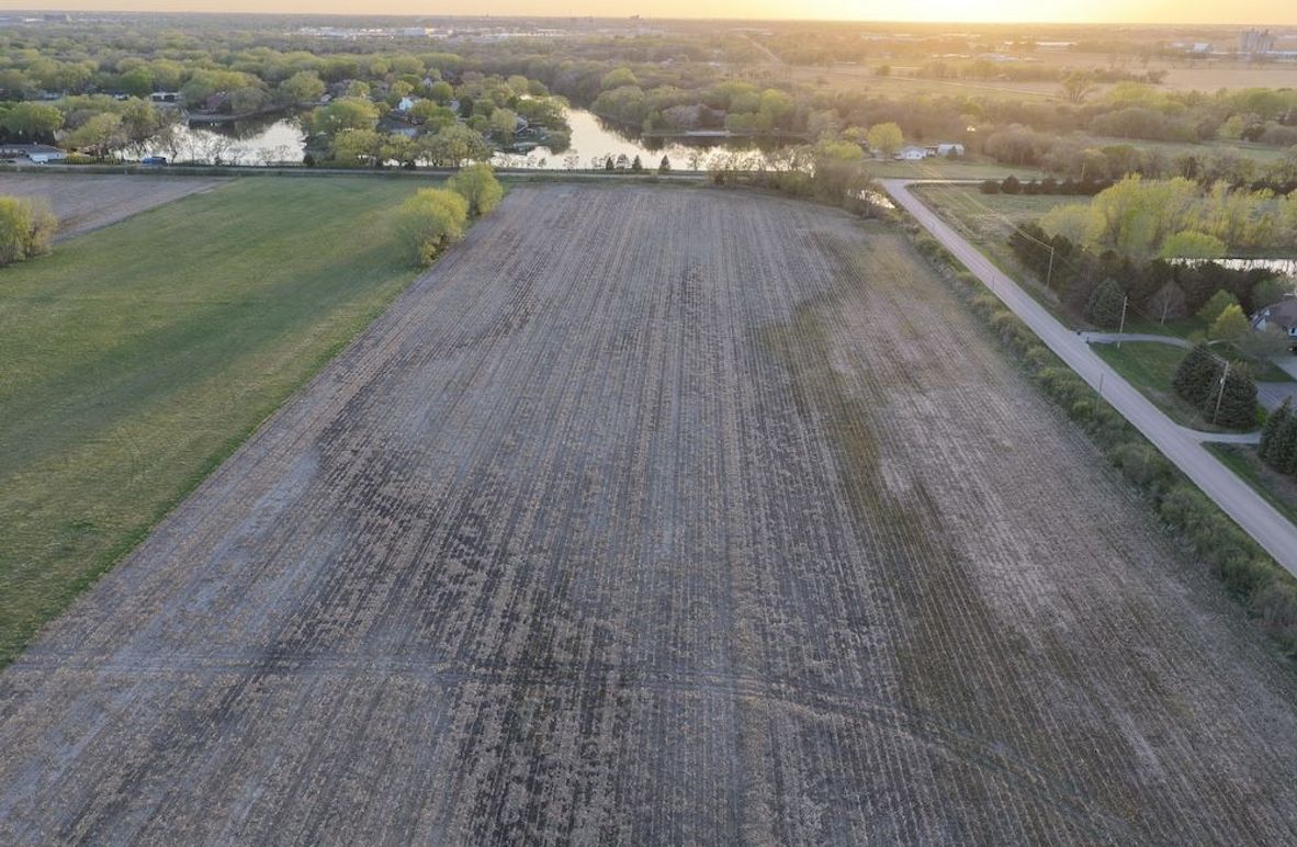 Copy of Tract 1 & 2 looking west. Tract 2 is the closest and Tract 1 boarders blacktop