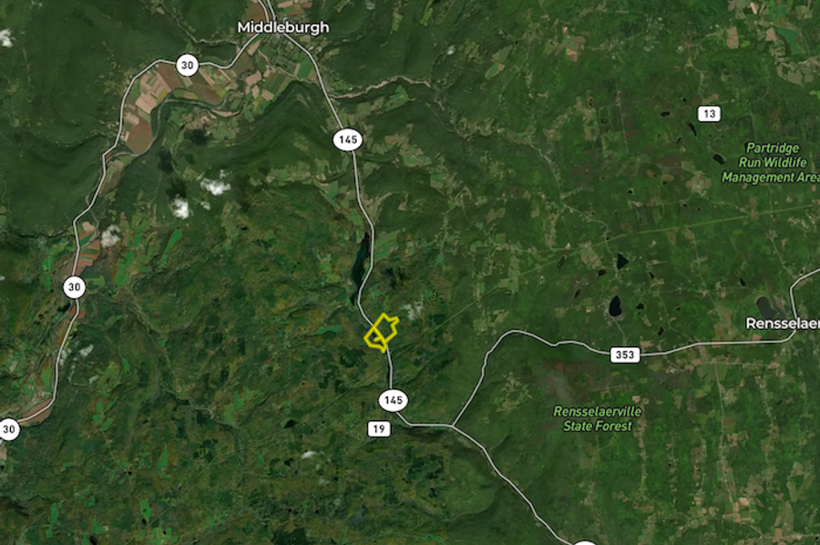 Schoharie Co 128 Caputo town map