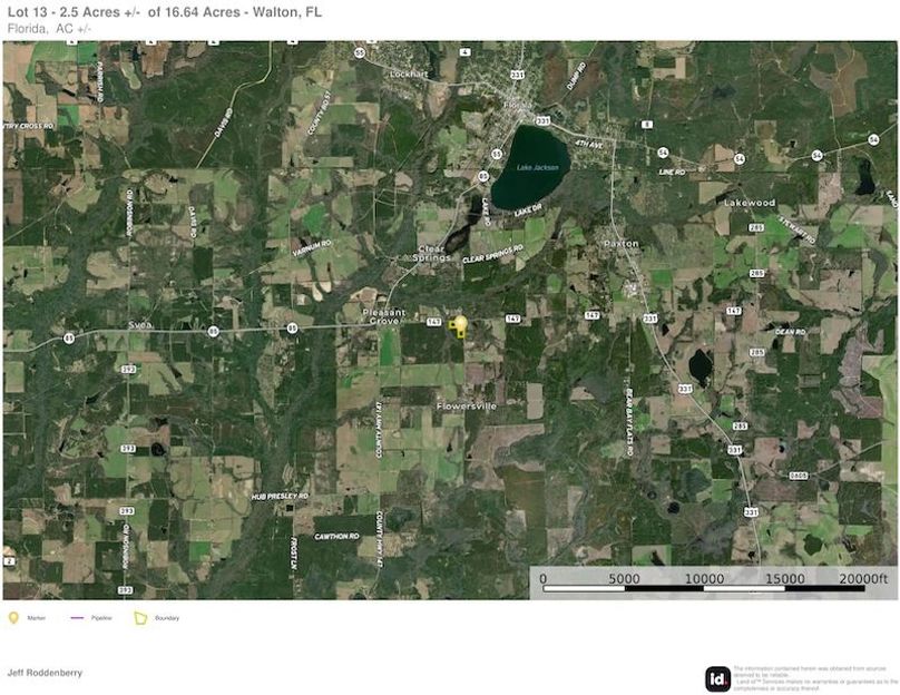 Extended Aerial #1 - 2.5 Acres Walton, FL