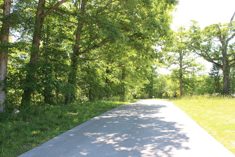 005 Butler Ridge Road along the south boundary of the property