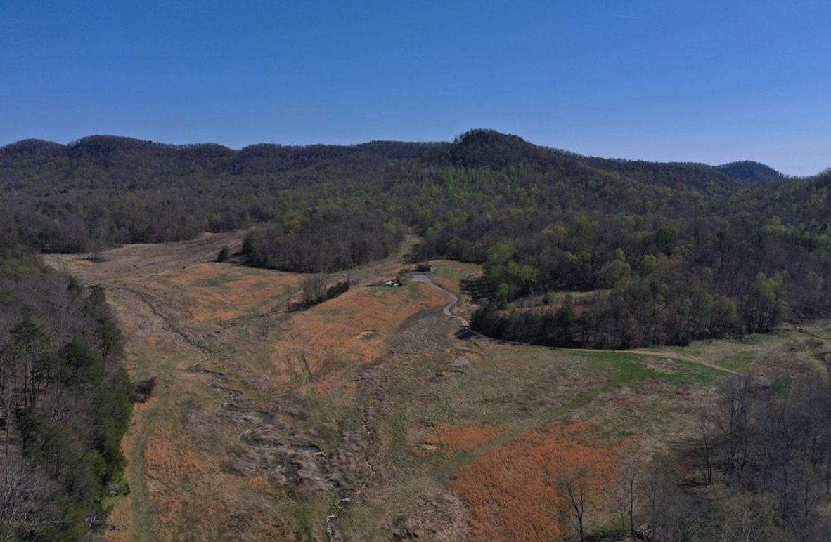 003 aerial drone view from the west boundary