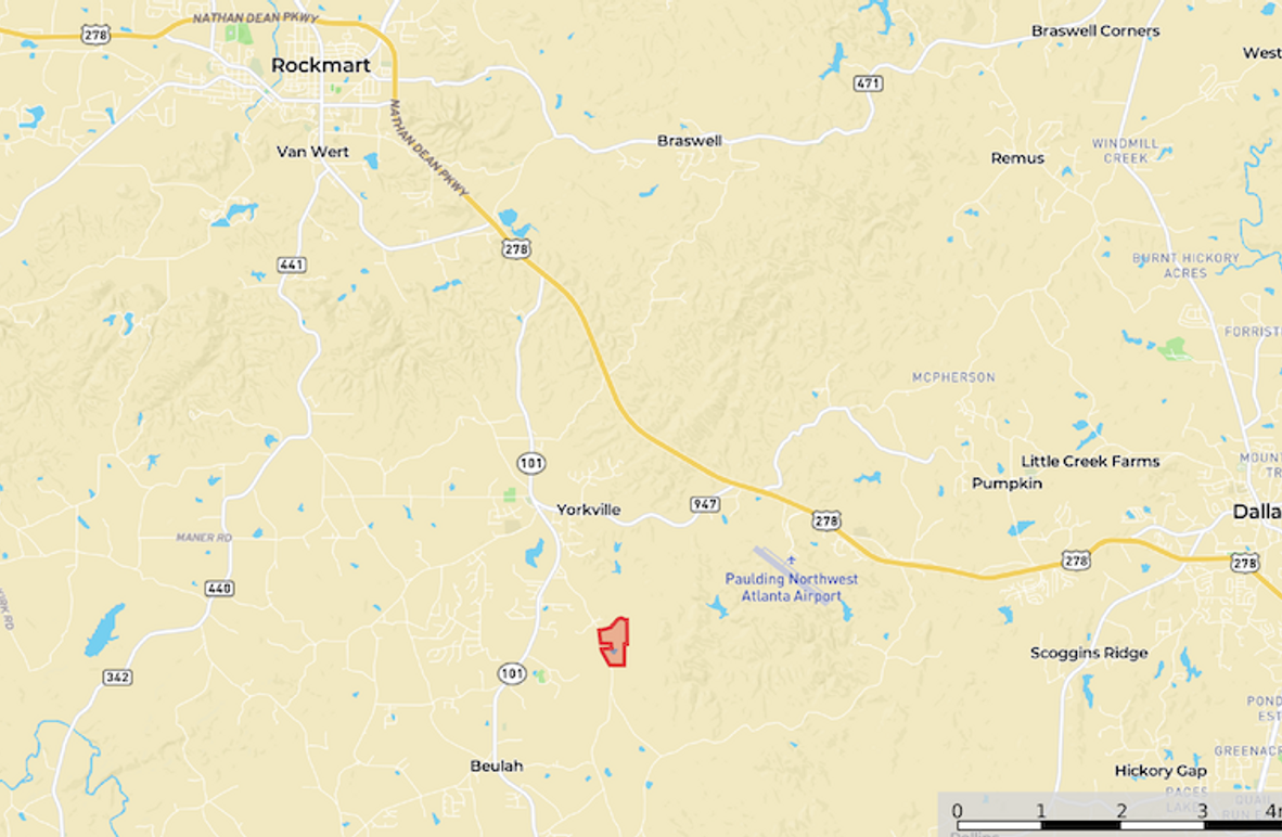 Location1 Map - Paulding GA 87.74