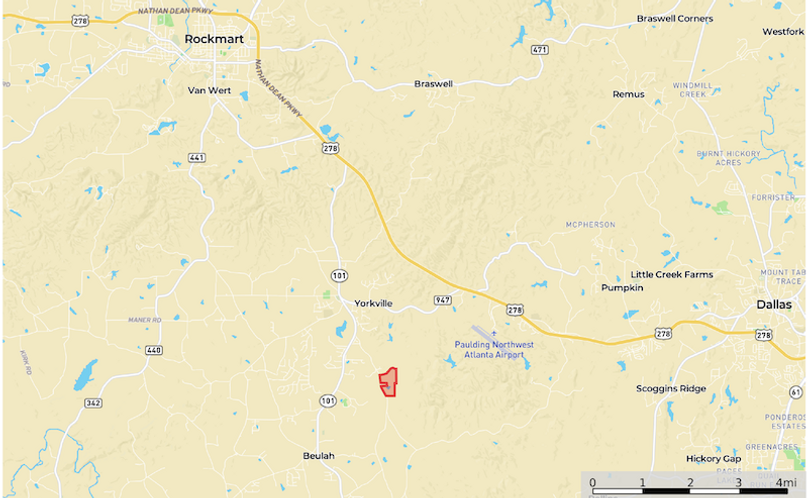 Location1 Map - Paulding GA 87.74