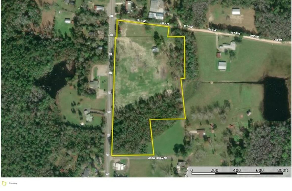 Aerial #1 - 11.27 Acres Walton, FL - Covington, AL -Selrahc Limited Partnership