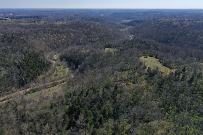 013 aerial drone shot from the north boundary looking to the southwest