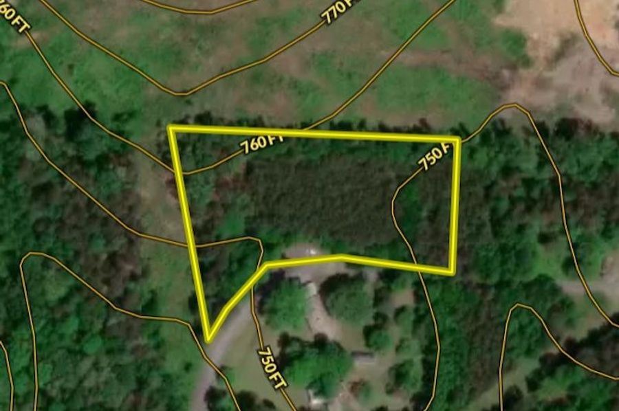 Randolph County 2.34 Contours