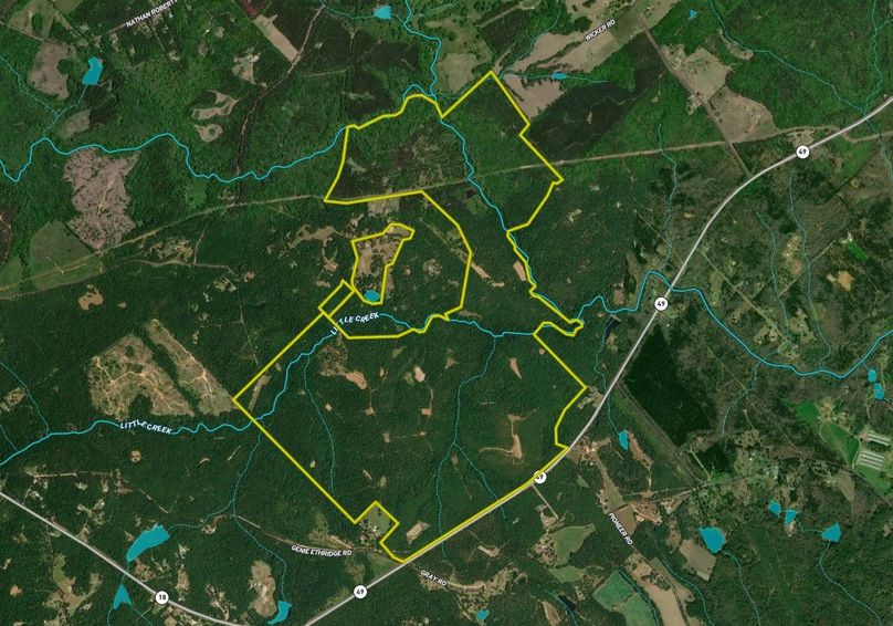 Jones county 5.06 acres map2